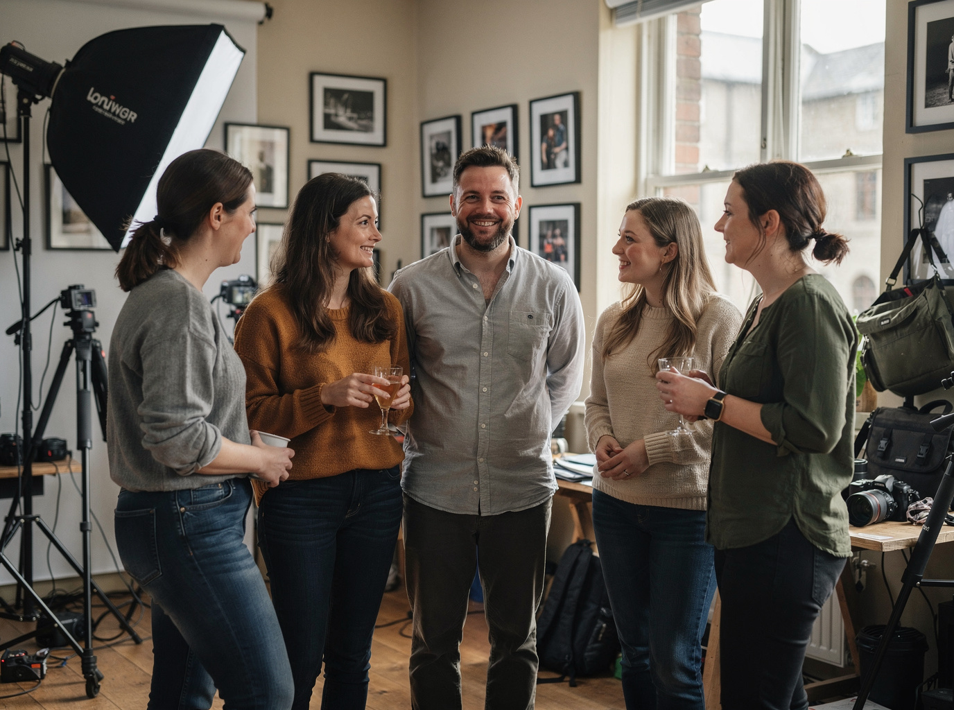 The Jessica Schmierer Photography team at work in Aberdeen